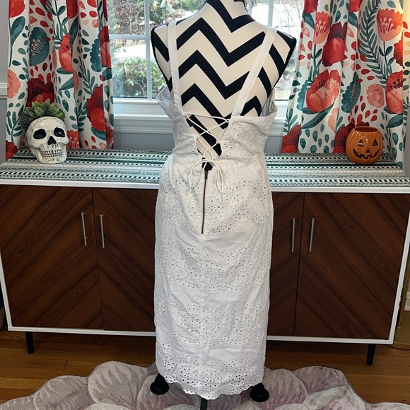 Modcloth Louche Caught My Eyelet Cotton Summer Sundress - Picture 8 of 16